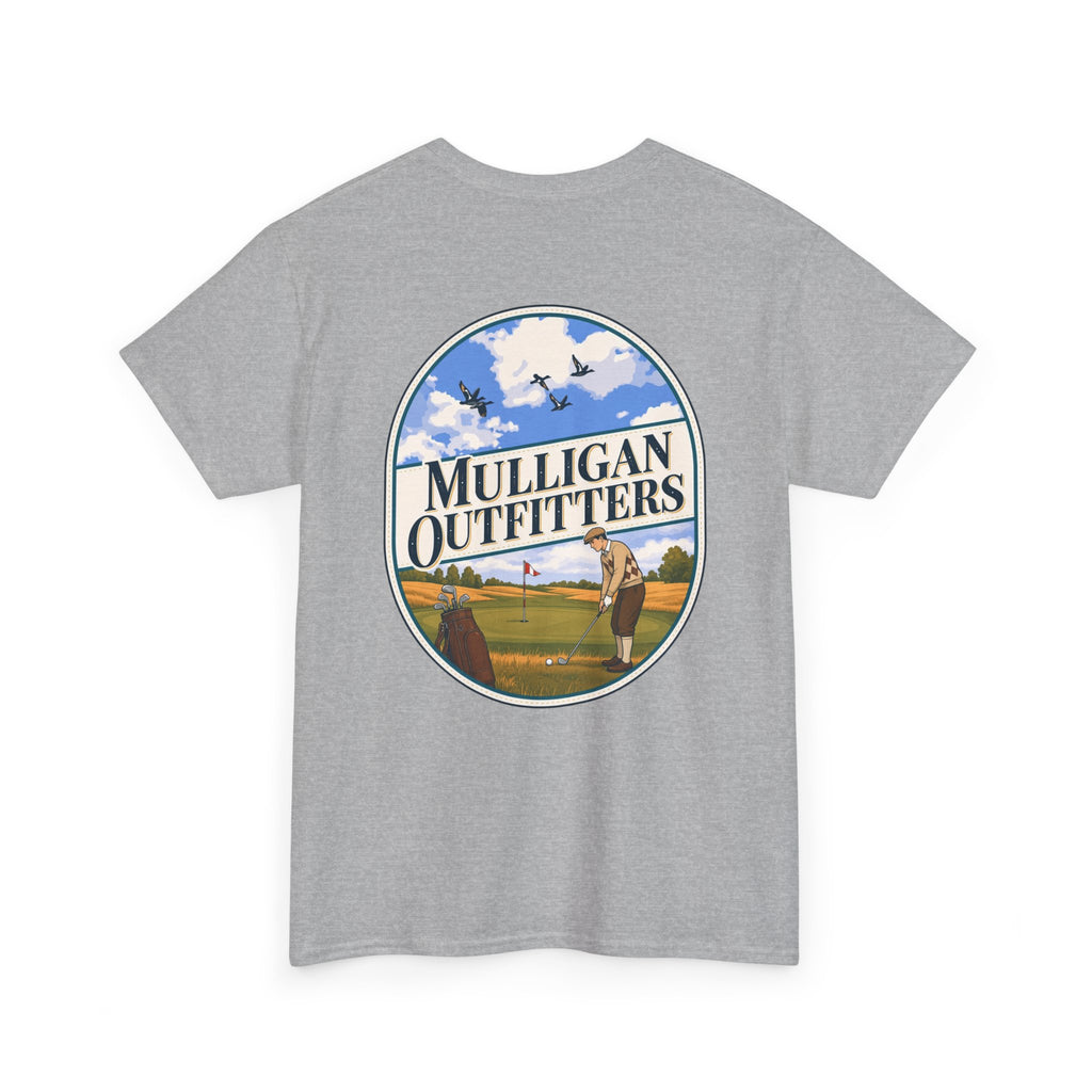 Mulligan golf T shirt, love of the game.