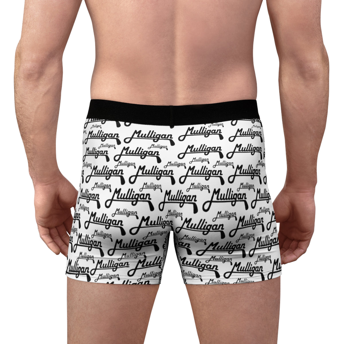 Men's Boxer Briefs, white
