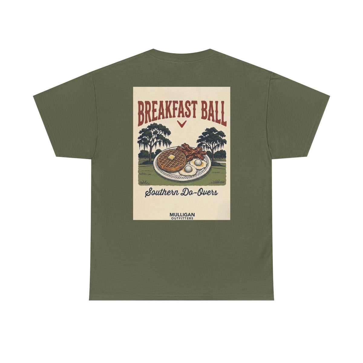 Golf Mulligan T-shirt, Breakfast ball
